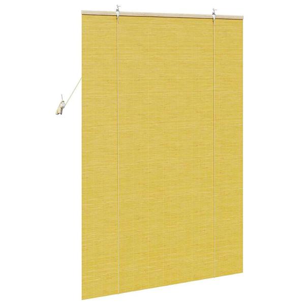 Rollo Gelb 110 x 160 cm Bambus
