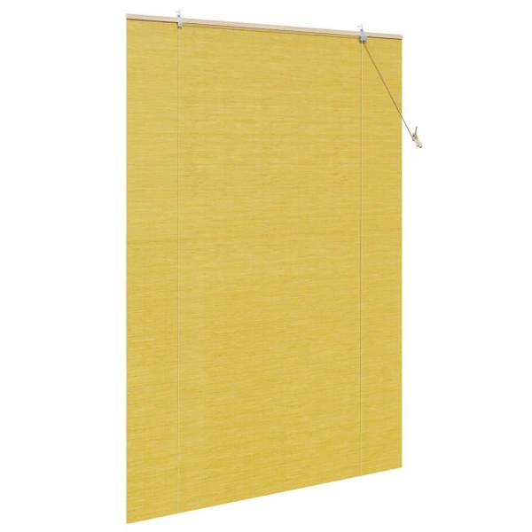 Fensterjalousien und -schattierungen Gelb 140 x 220 cm Bambus