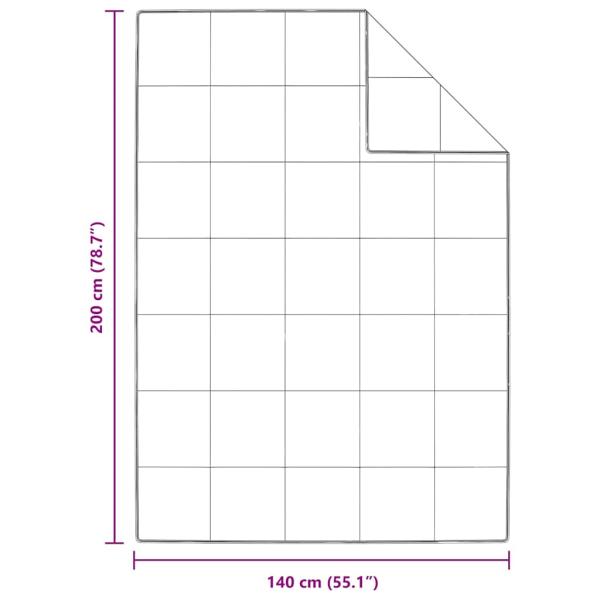 Steppdecken & Bettdecken Weiß 140 x 200 cm Daunen