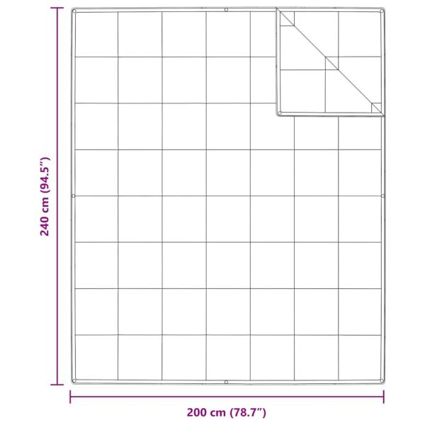 Decken & Bettdecken Weiß 240 x 200 cm Daunen
