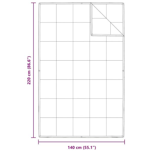 Decken & Bettdecken Weiß 140 x 220 cm Daunen