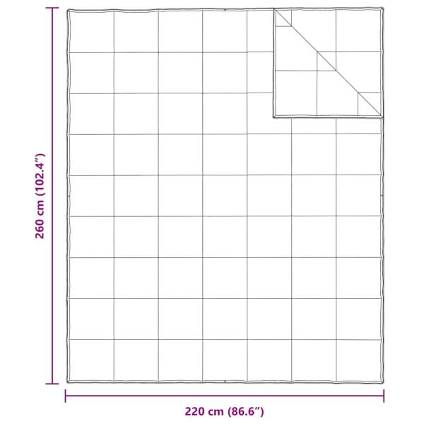 Decken & Bettdecken Weiß 260 x 220 cm Daunen