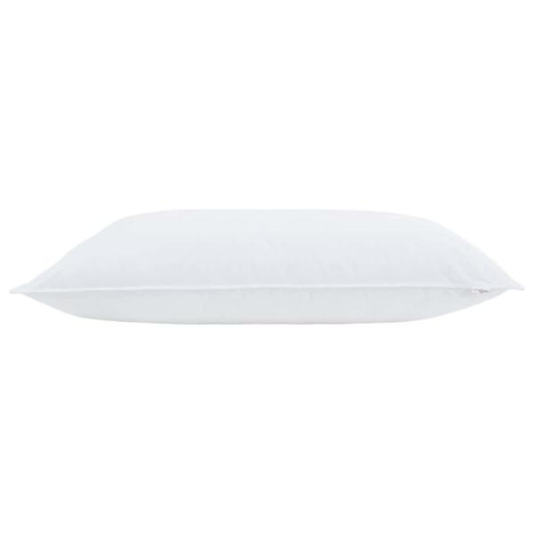 Kopfkissen mit Kissen Weiß 40 x 80 cm 130gsm 100% Baumwolle