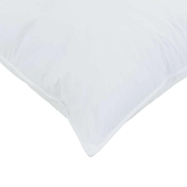 Kissen 2 pcs Weiß 60 x 60 cm 130gsm 100% Baumwolle