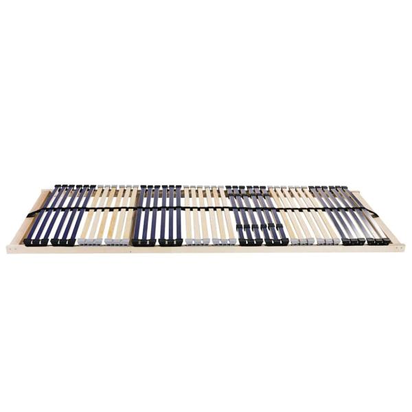 Lattenrost Braun 120 x 190 cm Massives Buchenholz