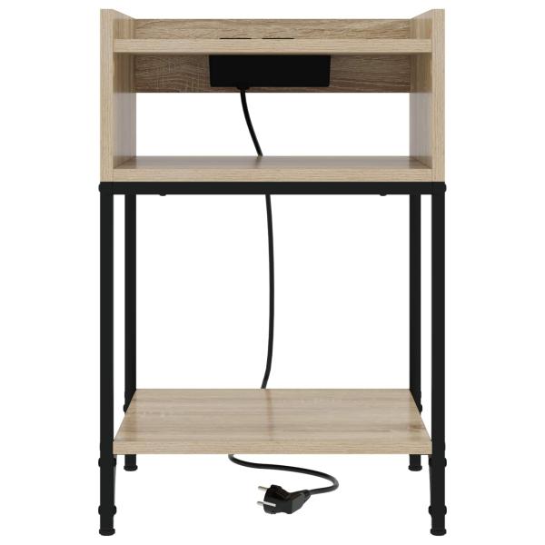 Nachttisch Sonoma-Eiche 40 x 40 x 61 cm Holzwerkstoff