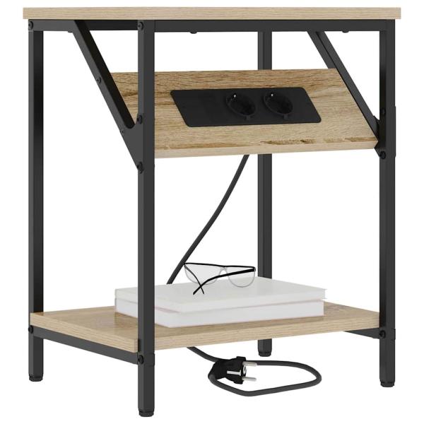 Nachttisch Sonoma Eiche 38 x 30 x 48 cm Holzwerkstoff