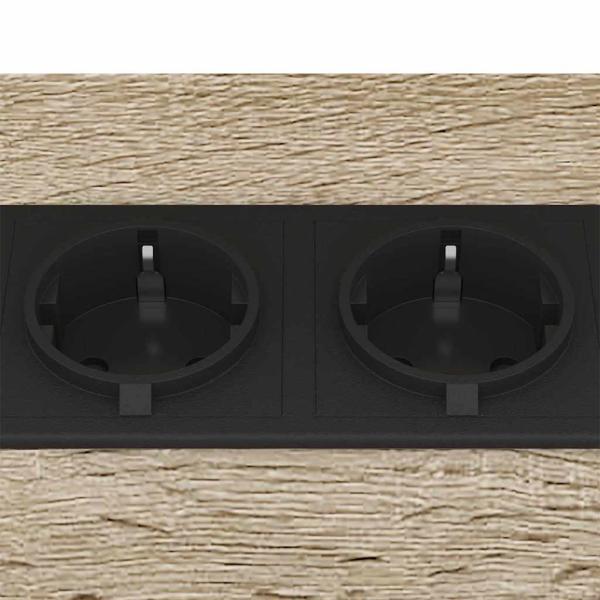 Nachttische 2 pcs Sonoma Eiche 38 x 30 x 48 cm Holzwerkstoff