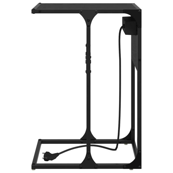 Nachttisch Schwarze Eiche 41,5 x 26 x 60,5 cm Holzwerkstoff