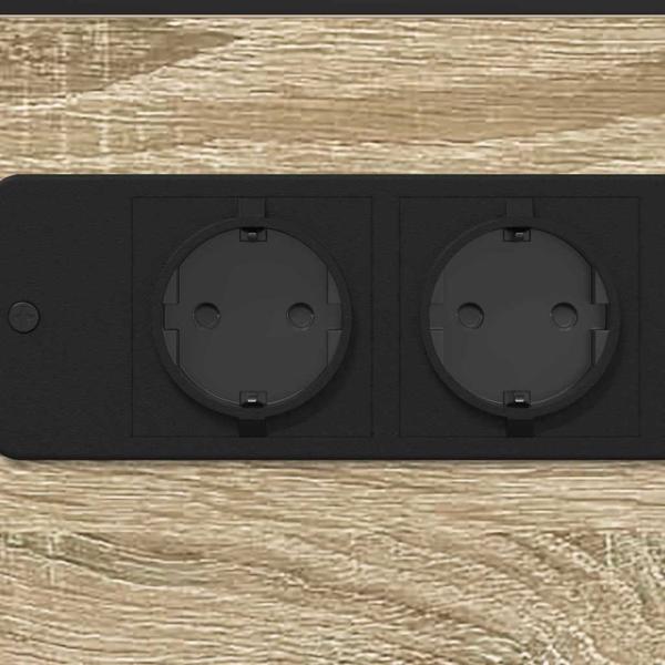 Nachttisch Sonoma Eiche 41,5 x 26 x 60,5 cm Holzwerkstoff