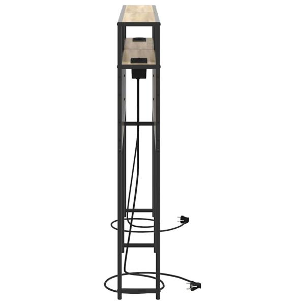 Stauraum-Kopfteil Sonoma Eiche 180 cm Holzwerkstoff