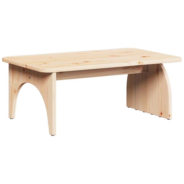 Couchtisch Natürlich 80 x 50 x 31 cm Massivkiefer