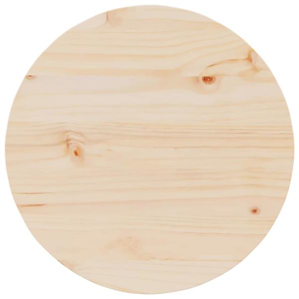 Couchtisch Natürlich 50 x 50 x 35 cm Massivkiefer