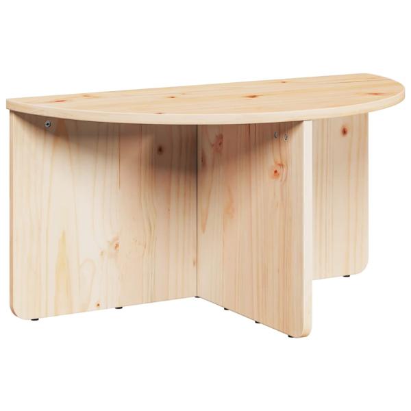 Couchtisch 2 pcs Natürlich 79 x 39.5 x 40 cm Massivkiefer