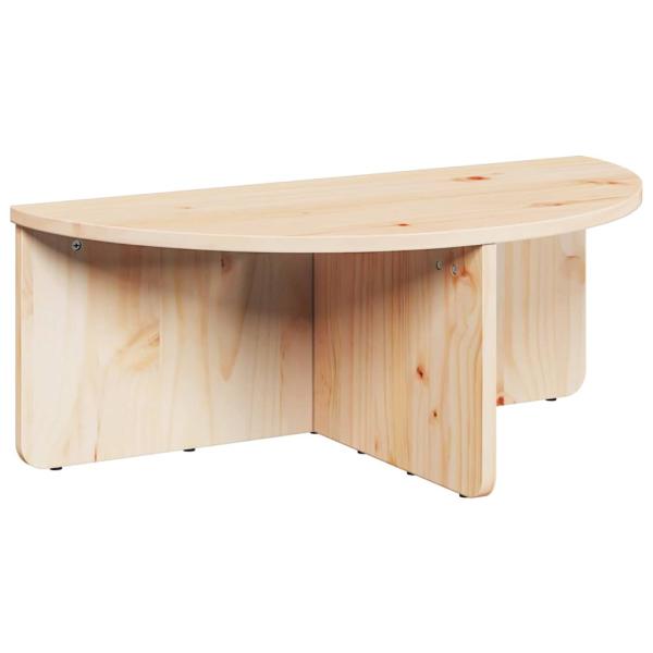 Couchtisch 2 pcs Natürlich 79 x 39.5 x 40 cm Massivkiefer