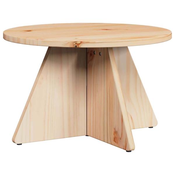 Couchtisch 3 pcs Natürlich 49 x 49 x 30 cm Massivkiefer