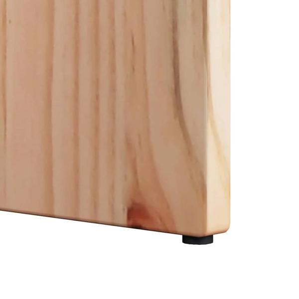 Couchtisch 2 pcs Natürlich 41,5 x 41,5 x 41 cm Massivkiefer