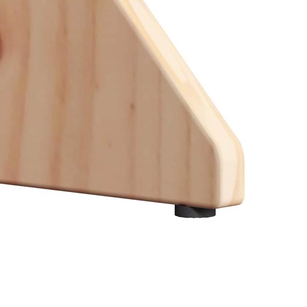 Couchtisch 2 pcs Natürlich 46 x 46 x 47 cm Massivkiefer