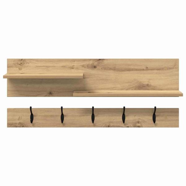 Wandmontierter nachttisch Wandhalterung Artisan-Eiche