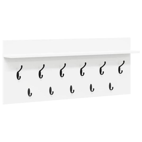 Wandmontierter nachttisch Wandhalterung Weiß 100 x 40 x 12 cm