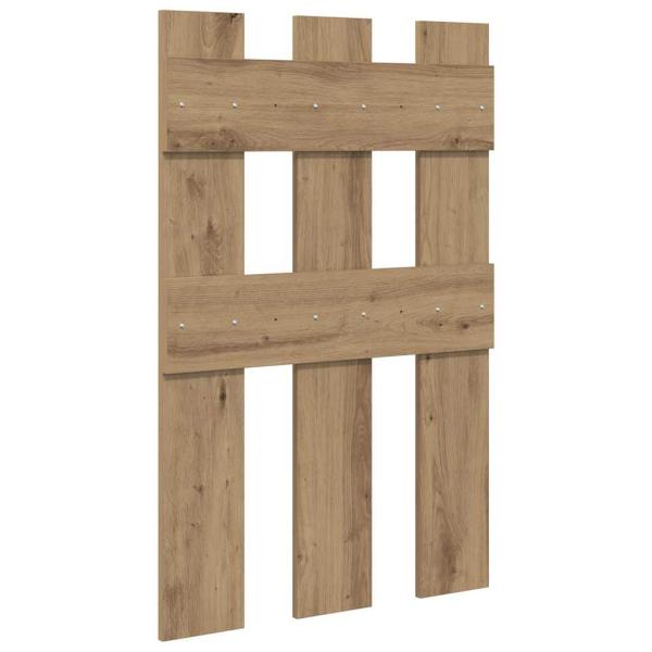 Wandmontierter Kleiderständer mit Speicher Eiche handwerklich