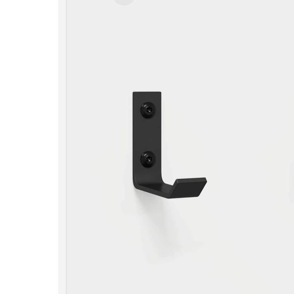 Wandmontierter Kleiderständer Weiß 96 x 1.5 x 90 cm