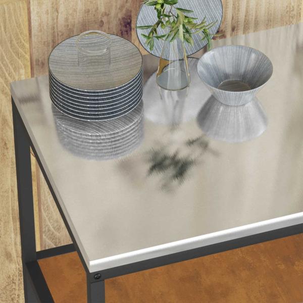 K?chenregal HATTEM Rostig 60 x 50 x 92 cm Stahl