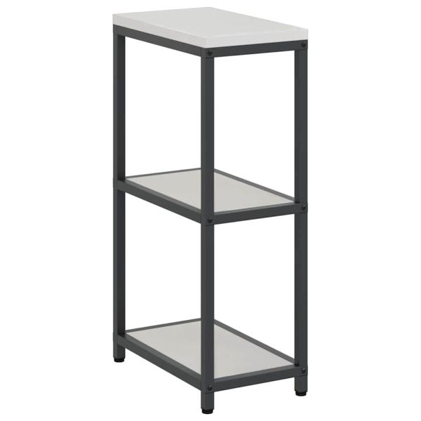 Küchenlageregal mit Regal mit Speicher Silber 60 x 50 x 92 cm Edelstahl