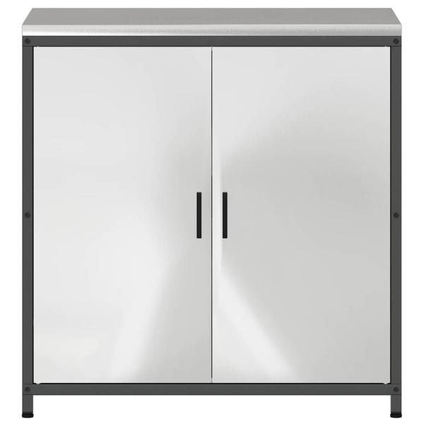 Küchenlagerregal Silber 60 x 50 x 92 cm Galvanisierter Stahl