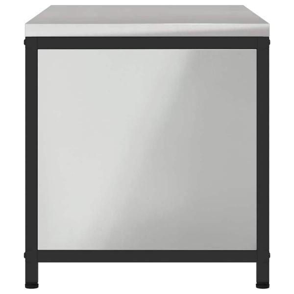 Küchenlagerregal Silber 60 x 50 x 92 cm Galvanisierter Stahl