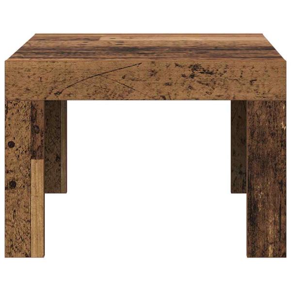 Couchtisch Altholz 50 x 50 x 35 cm Holzwerkstoff