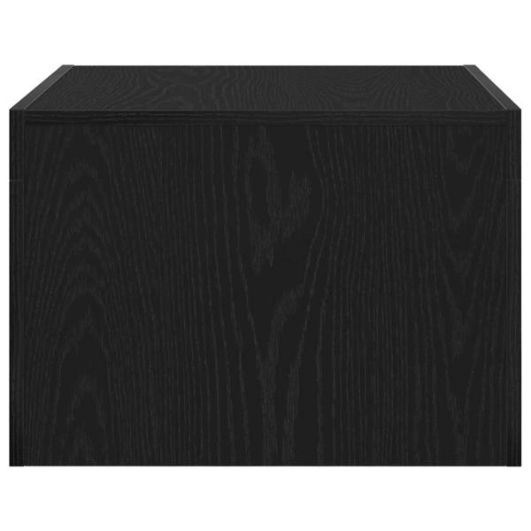 Couchtisch Schwarze Eiche 50 x 50 x 35 cm Holzwerkstoff