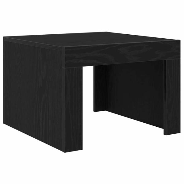 Couchtisch Schwarze Eiche 50 x 50 x 35 cm Holzwerkstoff