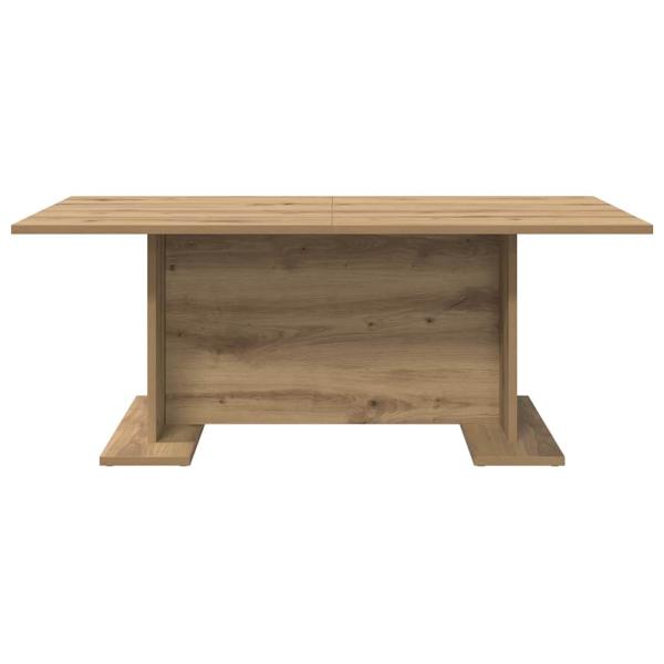 Couchtisch Eiche handwerklich 103.5 x 60 x 40 cm Holzwerkstoff