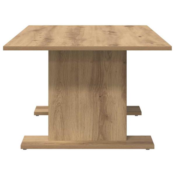 Couchtisch Eiche handwerklich 103.5 x 60 x 40 cm Holzwerkstoff