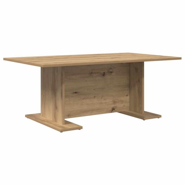 Couchtisch Eiche handwerklich 103.5 x 60 x 40 cm Holzwerkstoff