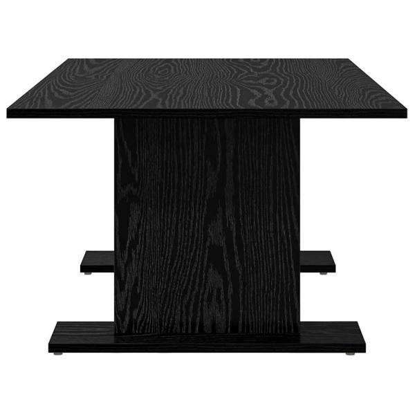 Couchtisch Schwarze Eiche 103.5 x 60 x 40 cm Holzwerkstoff