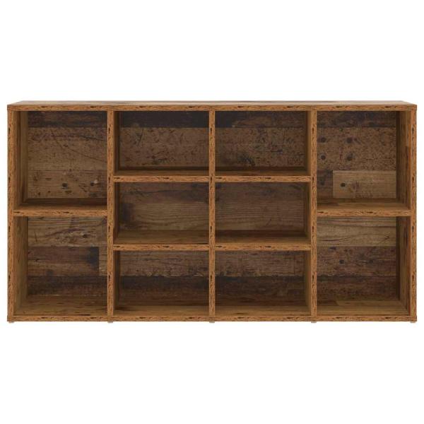 Schuhbank mit Regal Sonstiges Altholz 103 x 30 x 55 cm Holzwerkstoff
