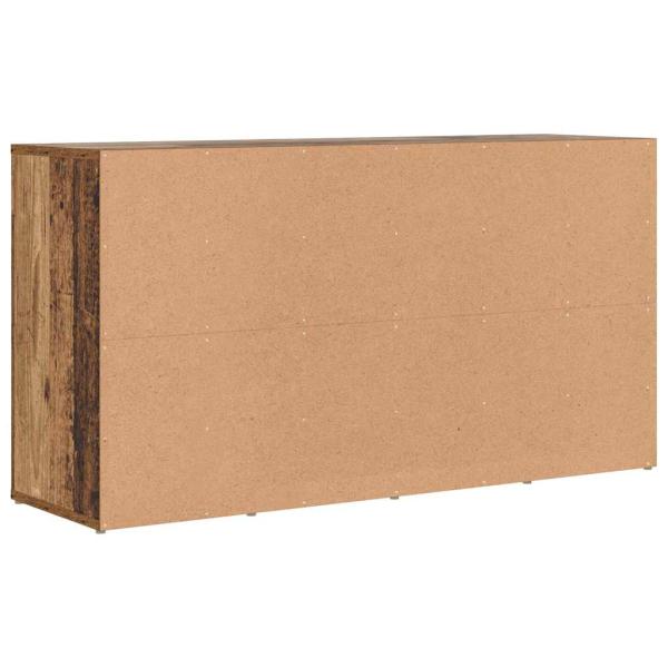 Schuhbank mit Regal Sonstiges Altholz 103 x 30 x 55 cm Holzwerkstoff