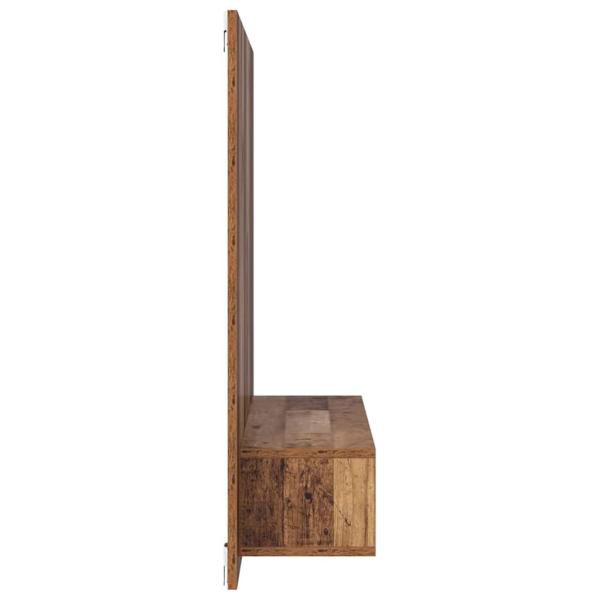 Wand TV Schrank Altes Holz 120 x 23.5 x 90 cm Holzwerkstoff