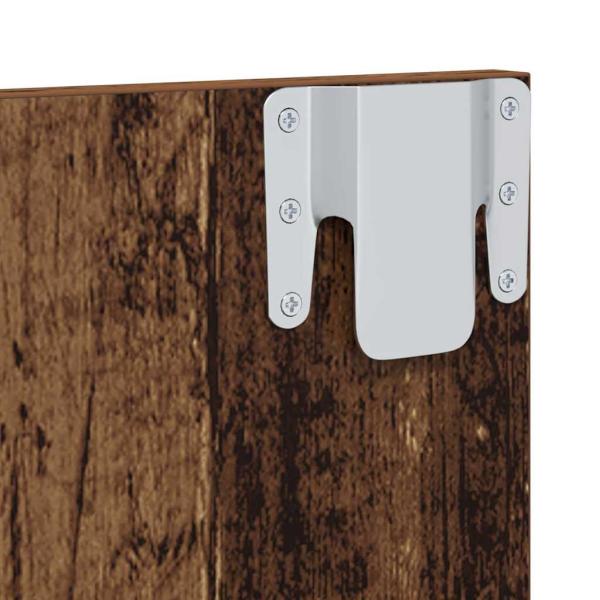 Wand TV Schrank Altes Holz 120 x 23.5 x 90 cm Holzwerkstoff