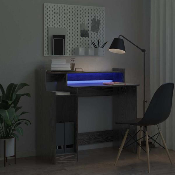 Schreibtisch Schwarze Eiche 97 x 45 x 90 cm Holzwerkstoff