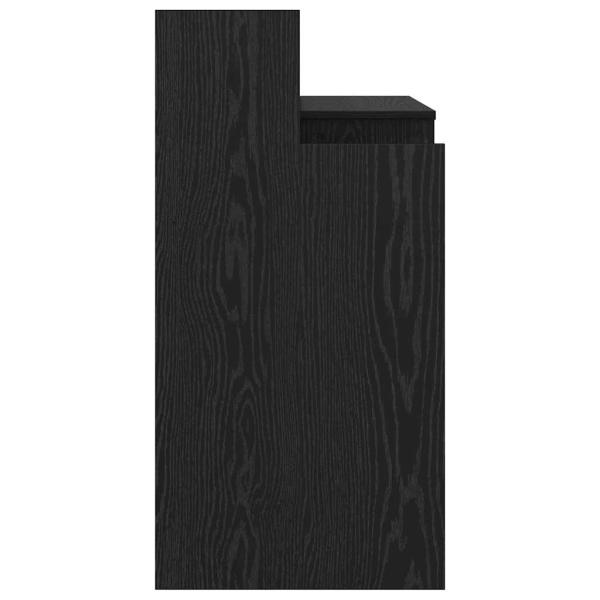 Schreibtisch Schwarze Eiche 97 x 45 x 90 cm Holzwerkstoff