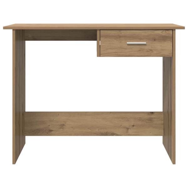 Schreibtisch Eiche handwerklich 100 x 50 x 76 cm Holzwerkstoff
