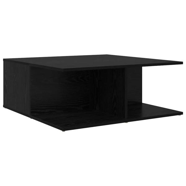 Couchtisch Schwarze Eiche 80 x 80 x 31 cm Holzwerkstoff