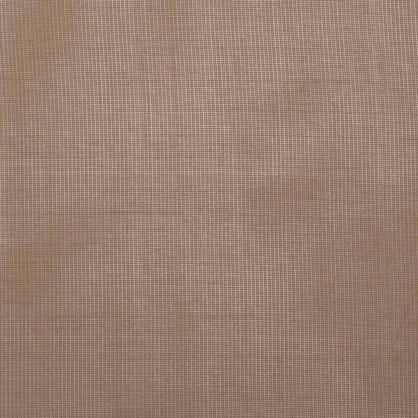 Voile Vorhänge mit Stangentaschen 2 Stk. Hellbraun