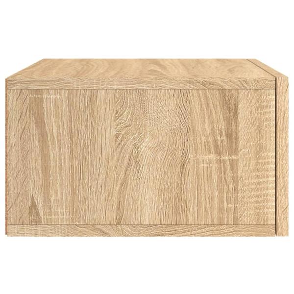 Wand-Nachttisch Sonoma-Eiche 35x35x20 cm