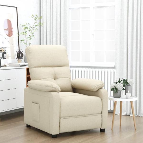 ARDEBO.de - Relaxsessel Creme Stoff