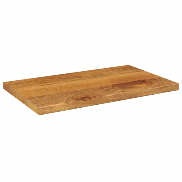 ARDEBO.de - Tischplatte 60x30x3,8 cm Rechteckig Massivholz Mango