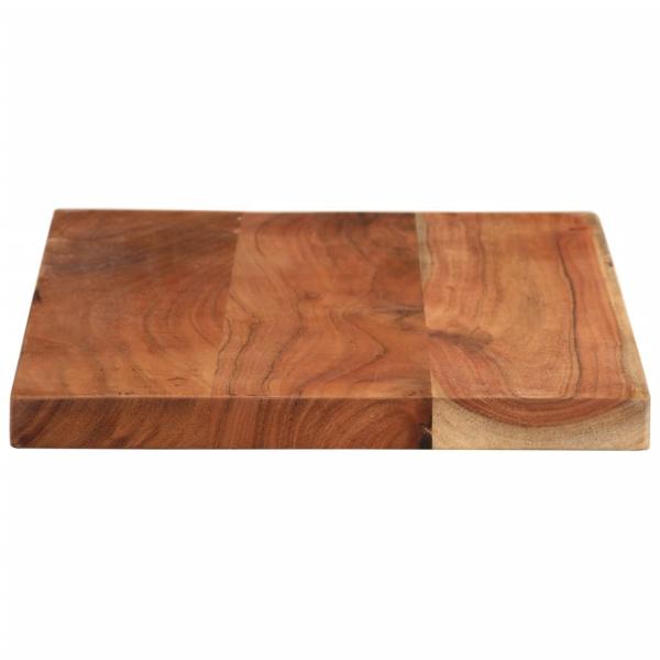 Tischplatte 60x40x3,8 cm Rechteckig Massivholz Akazie